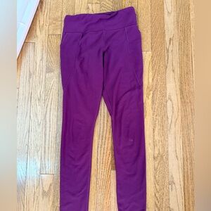 Maroon Teen Girl (14-16) Leggings